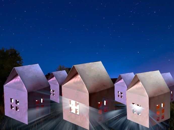 'La Ciudad En Miniatura', Con Casitas De Cartón Hechas Por Los Participantes, Iluminará El Patio Del MAS Este Viernes