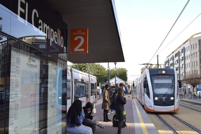Estació del TRAM d'Alacant al Campello