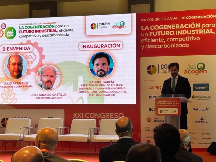 El director general de Política Energética y Minas, Manuel García