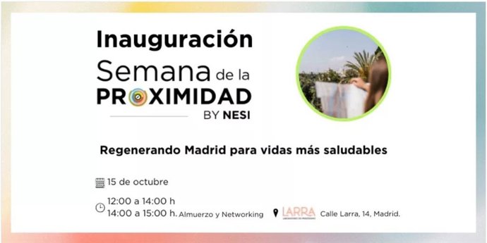 La III edición de la 'Semana de la Proximidad' se celebra entre el 15 y 22 de octubre para fomentar la economía local