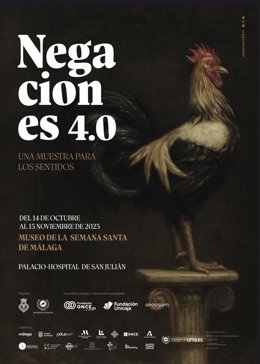 La exposición 'Negaciones 4.0: Una muestra para los sentidos' se inaugura este martes a las 19 horas en el Museo de la Semana Santa de Málaga, en el Palacio Hospital de San Julián.