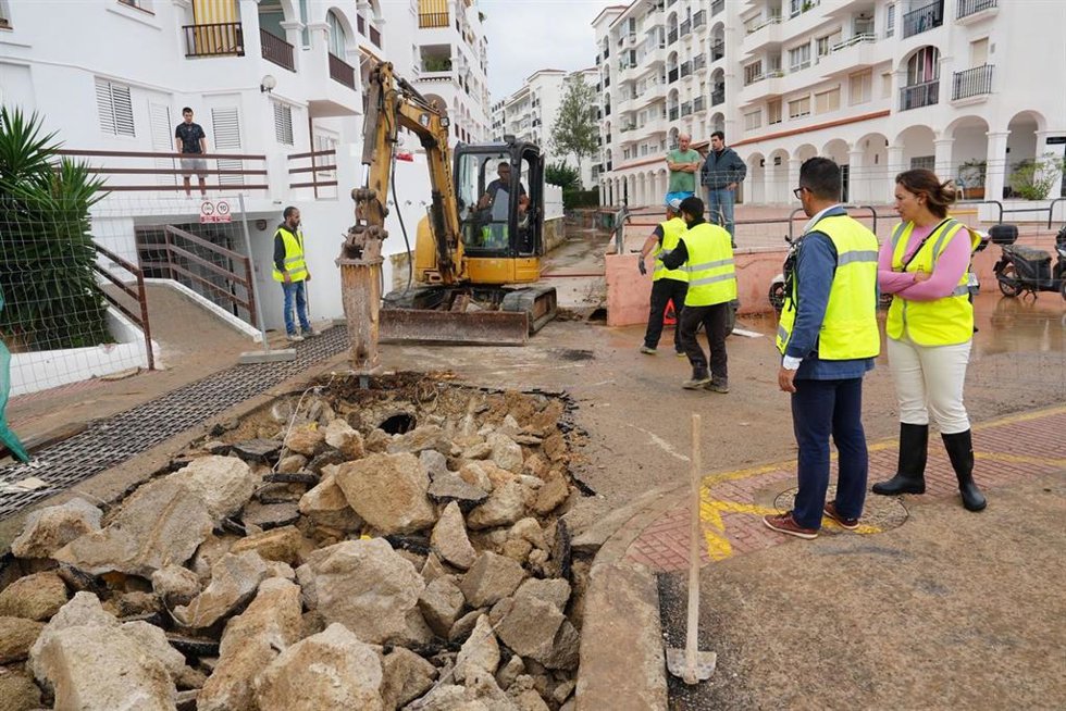 Trabajos preventivos de la DANA a 14 de octubre de 2025 en Ibiza