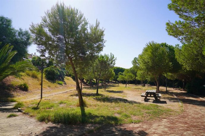 Archivo - Parque público del Seghers de Estepona (Málaga) 