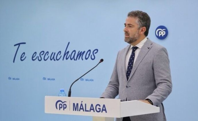 El vicesecretario de Málaga Productiva del PP malagueño, Carlos Conde, en una imagen de archivo.