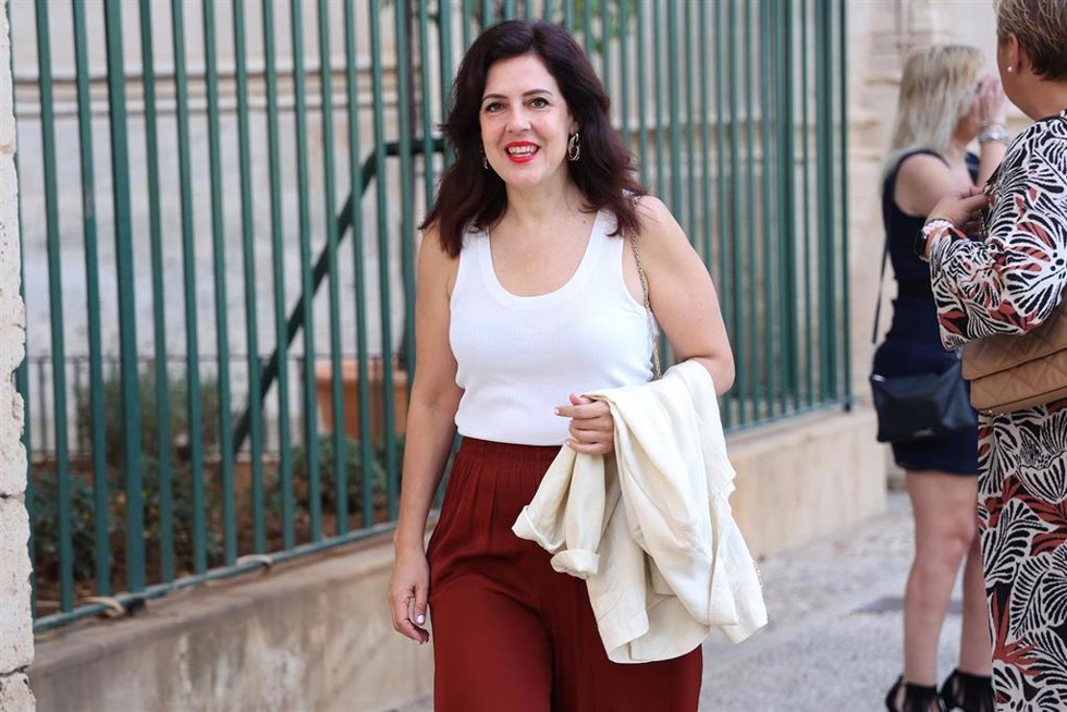 Archivo - La consellera de Familias, Bienestar Social y Atención a la Dependencia, Sandra Fernández.