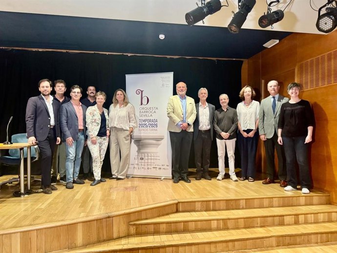 Presentación de la nueva temporada de la Orquesta Barroca de Sevilla.