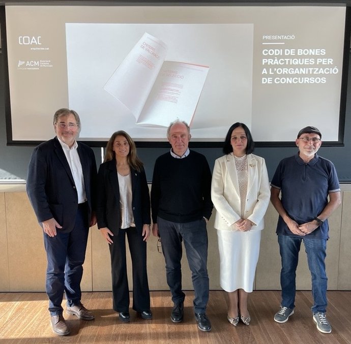 Presentació del nou codi de bones pràctiques del Col·legi d'Arquitectes de Catalunya (COAC) 