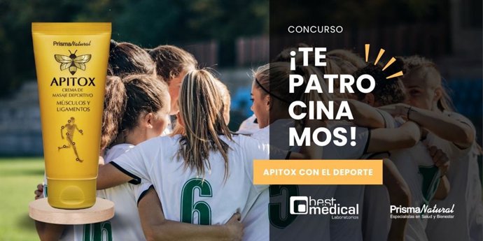 Cartel del concurso 'Apitox con el deporte'
