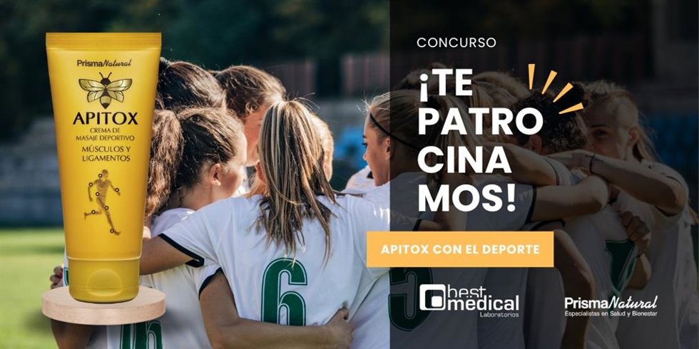 Cartel del concurso 'Apitox con el deporte'
