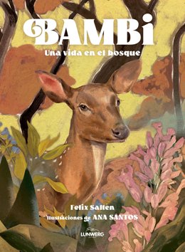 Portada de la edición ilustrada de 'Bambi. Una vida en el bosque'.