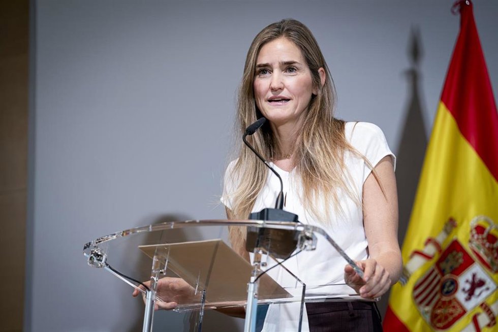 La vicepresidenta del Gobierno y ministra para la Transición Ecológica y el Reto Demográfico, Sara Aagesen
