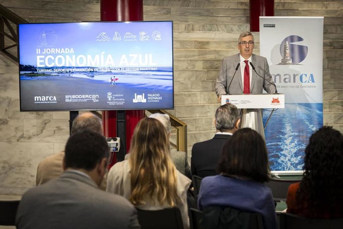 El presidente del Clúster MarCA, Juan Luis Sánchez