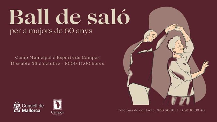 El Consell de Mallorca organiza la primera Diada de Baile de Salón para personas mayores