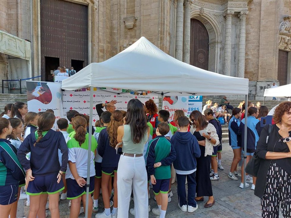 Día de la Banderita en Cádiz.