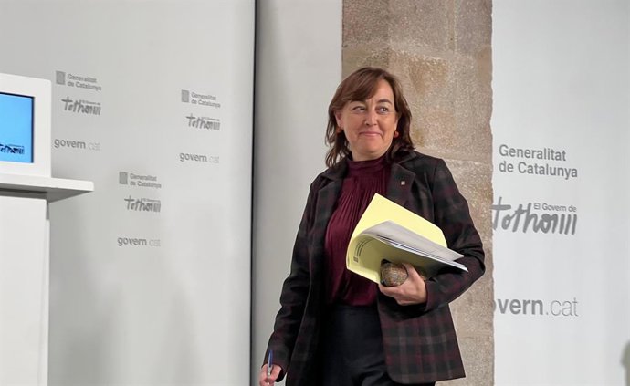 La portaveu del Govern, Sílvia Paneque