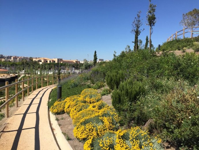 Imagen de archivo del parque La Marjal en Alicante