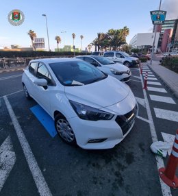 Identificada una conductora por la tarjeta PMR de su padre para aparcar al visitar al hospital en Gran Canaria
