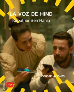 Cartel de la película 'La voz de Hind Rajab', de la directora tunecina Kaouther Ben Hania.