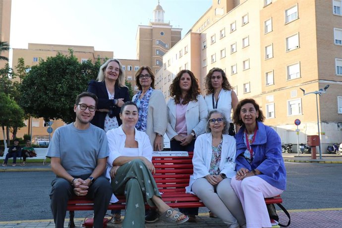Profesionales del Hospital Universitario Virgen del Rocío de Sevilla.