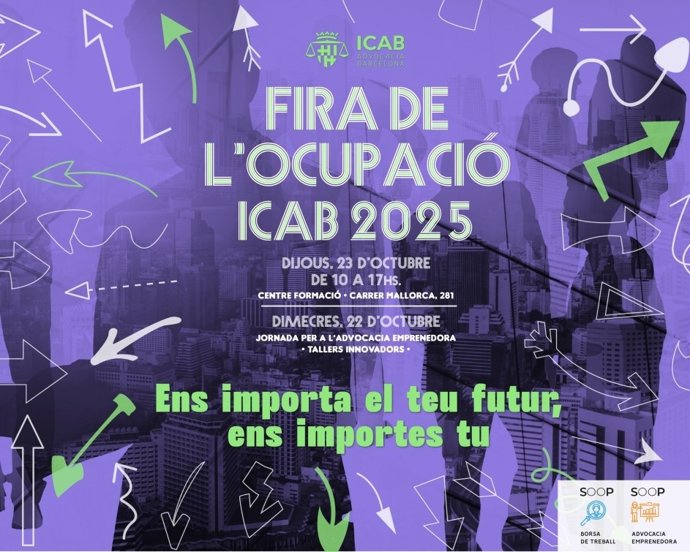 Cartel de la Fira de l'Ocupació 2025