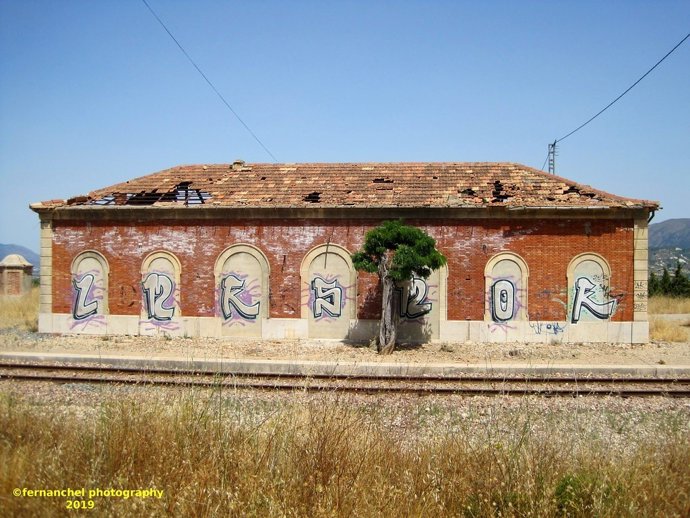 Hispania Nostra incluye en la Lista Roja del Patrimonio la antigua estación de tren de Cocentaina (Alicante)