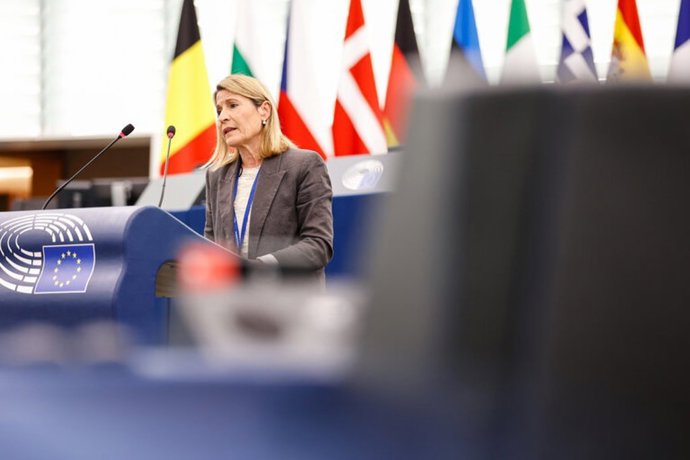 Archivo - La europarlamentaria extremerña del PP, Elena Nevado, en una foto de archivo