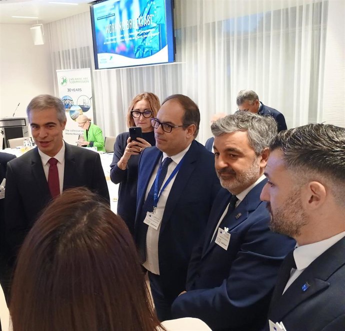 Alejandro Calvo, en Bruselas