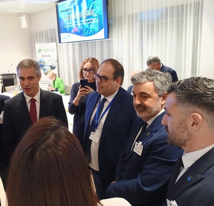 Alejandro Calvo, en Bruselas