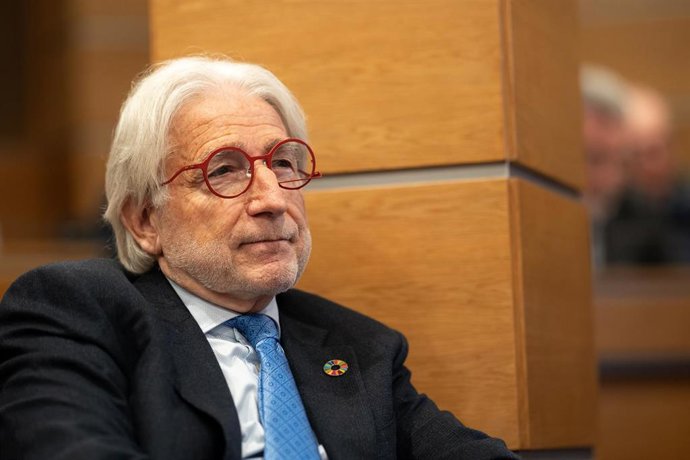 Archivo - El presidente de Foment del Treball, Josep Sánchez Llibre, en una imagen de archivo