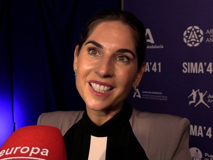 Lourdes Montes ha recibido un premio como embajadora de la moda andaluza