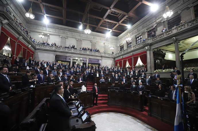 Archivo - Arquivo - Imagem de arquivo do Congresso da Guatemala.