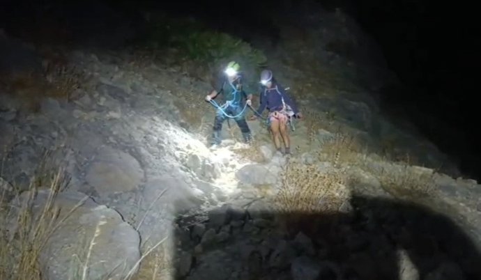 Rescatadas dos escaladores en el entorno de El Chorro