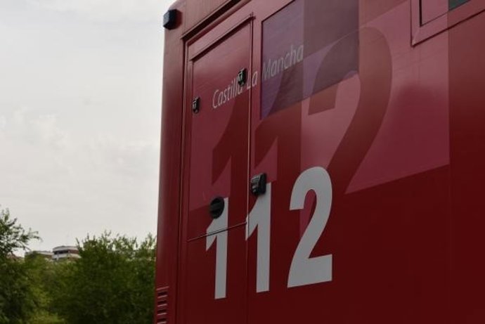 Archivo - Camión del 112