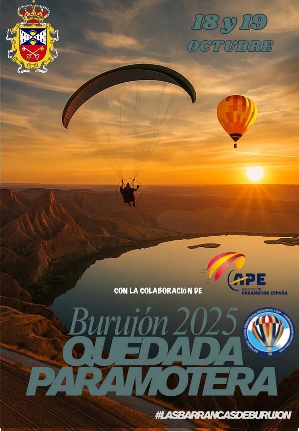 Cartel del evento que Ecologistas en Acción ha denunciado ante la Consejería de Deserrollo Sostenible.