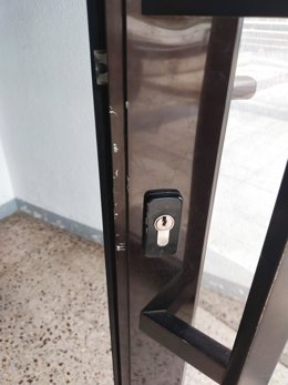 Puerta del alojamiento turístico