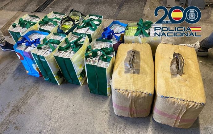 La Policía Nacional ha incautado más de 325 kilos de hachís en Granada.