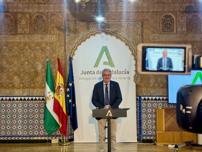 Archivo - El delegado territorial de Salud y Consumo, Juan de la Cruz Belmonte. 