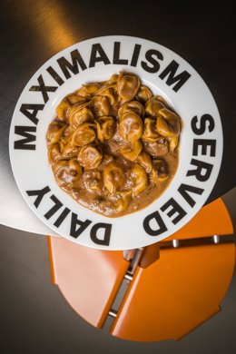 Archivo - Plato de pasta de Relleno