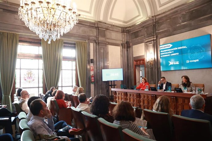 Imagen interior de la Diputación de Sevilla.