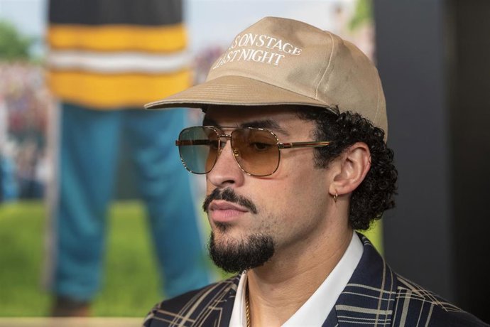 Archivo - July 21, 2025, New York, New York, United states: (new) netflix's "happy gilmore 2" new york premiere. July 21, 2025, new york, new york, usa: bad bunny attends netflix's "happy gilmore 2" new york premiere at jazz at lincoln center on july 21, 