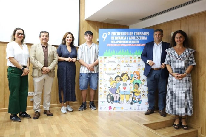 Presentación del IX Encuentro de Consejos Locales de Infancia y Adolescencia (CLIAs) de la provincia de Huelva.