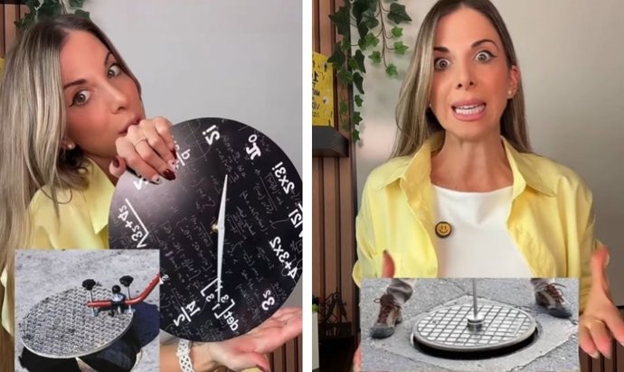 O professor de matemática explica por que a maioria das costureiras é redonda e não quadrada