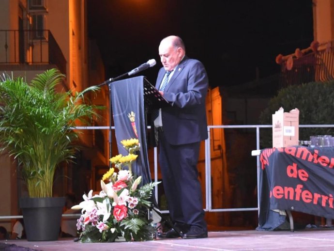 El alcalde de Benferri (Alicante), Luis Vicente Mateo, en una imagen de archivo
