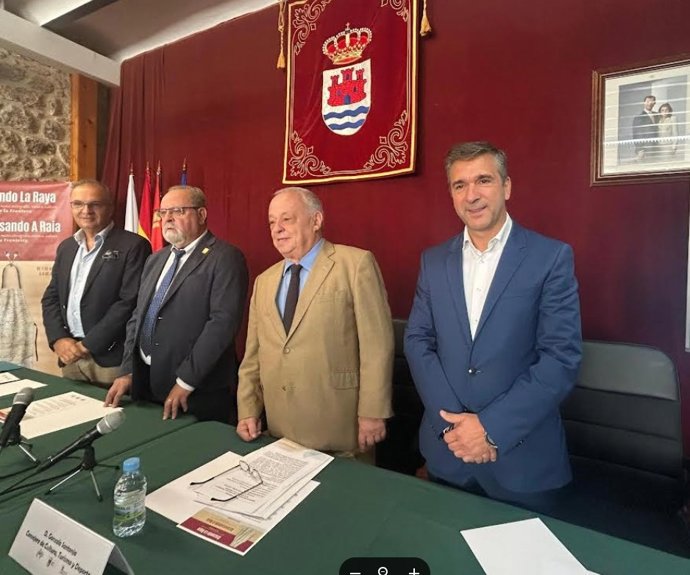 Presentación de las jornadas "Cruzando La Raya. Sabores de Frontera".