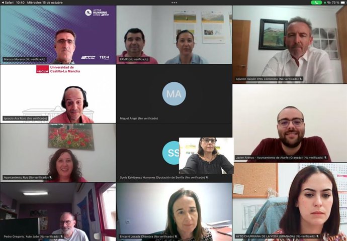 La Federación Andaluza de Municipios y Provincias (FAMP) en la sesión del Grupo de Trabajo de Envejecimiento Activo del Laboratorio de este miércoles, 15 de octubre.