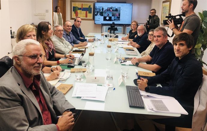 Archivo - Reunión de la convocatoria de constitución del Comité de Asesoramiento Científico del Mar Menor