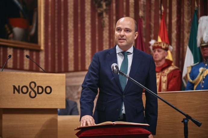 Archivo - Imagen de archivo del portavoz adjunto de Vox, Gonzalo García de Polavieja.