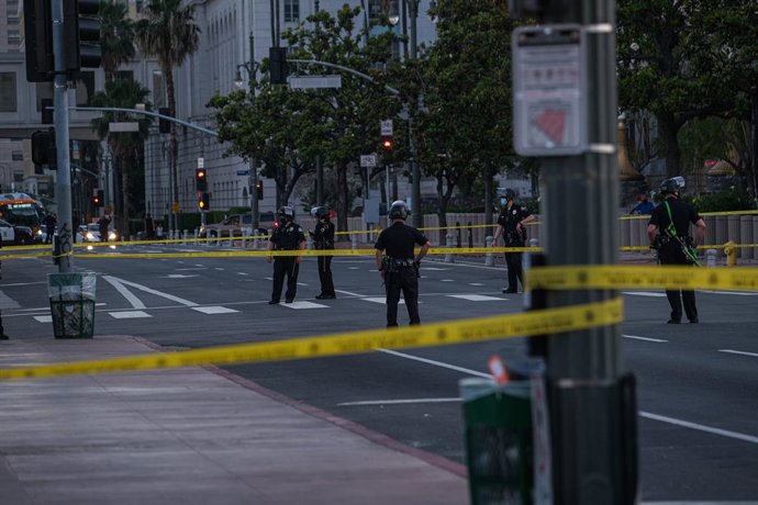 Archivo - Arquivo - Imagem de arquivo do Departamento de Polícia de Los Angeles.
