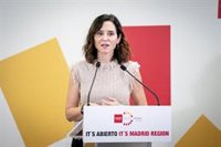 Ayuso cifra en 2.700 millones atraídos, 148 proyectos y 4.900 empleos el balance de Invest In Madrid esta legislatura