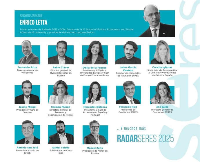 La VII edición de 'RADARSERES' se celebra el 12 de noviembre para la competitividad empresarial con foco en lo social